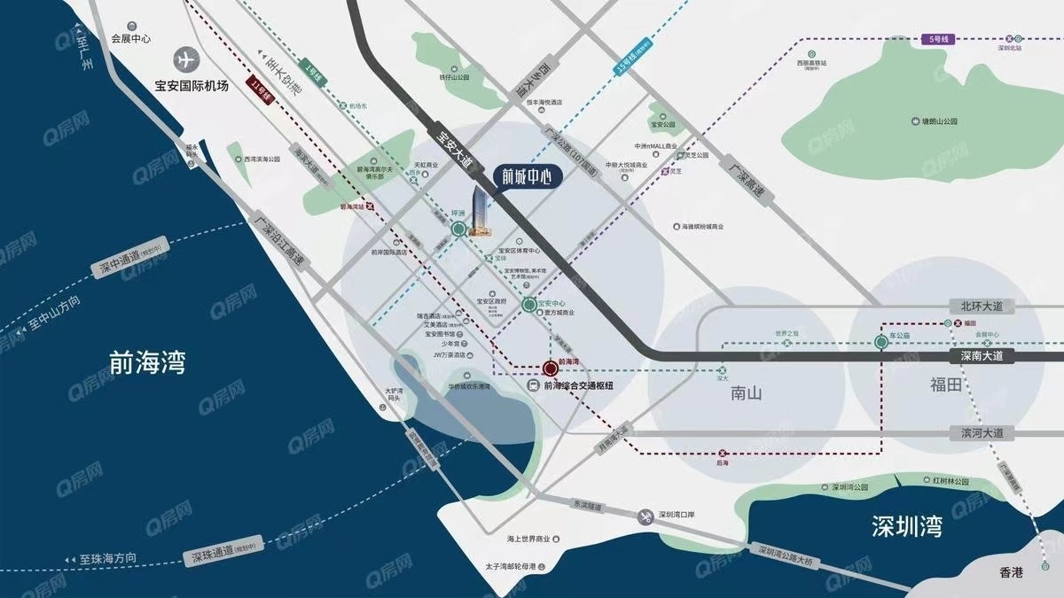 宏發QCC前城，海城濱海花園-均價150元/平