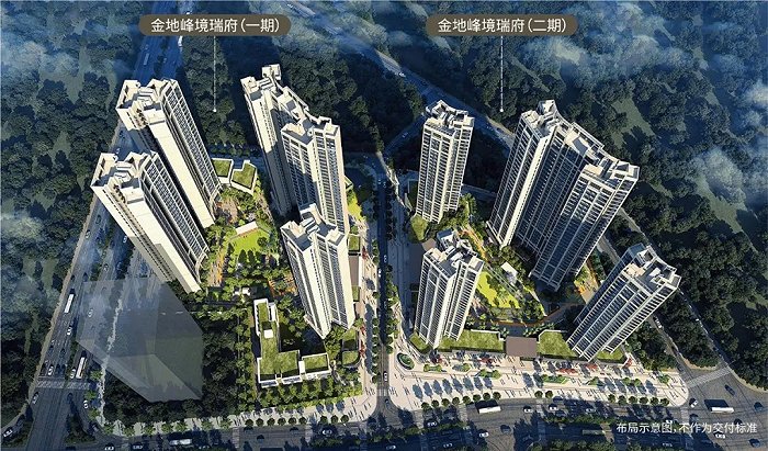 尤其是金地峰境瑞府二期所在的光明中心區(qū)