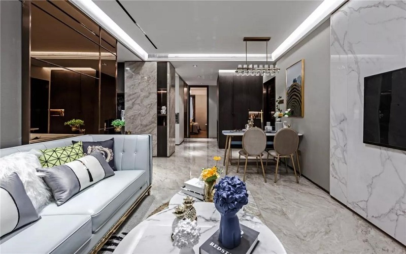 小區園林面積不大